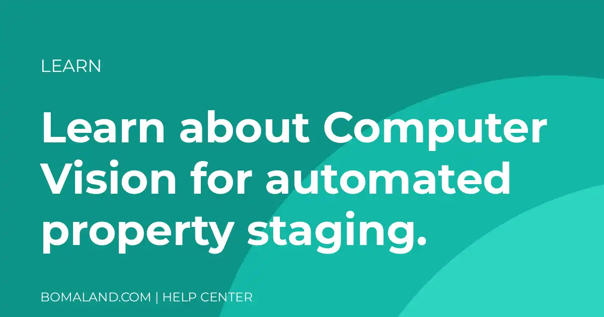 Learn about Computer Vision for automated property staging.