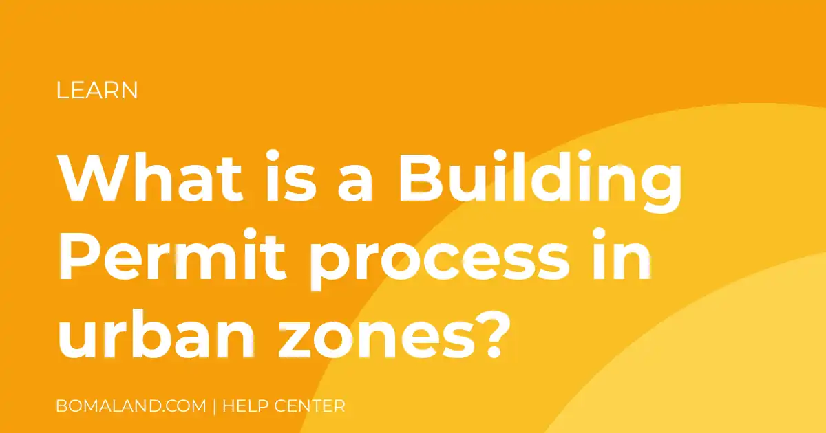 What is a Building Permit process in urban zones?