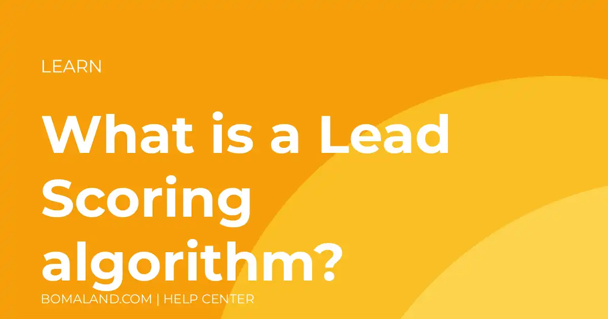 What is a Lead Scoring algorithm?