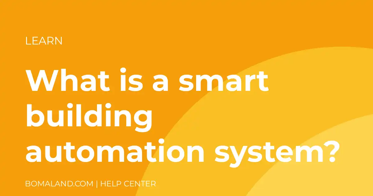 What is a smart building automation system?